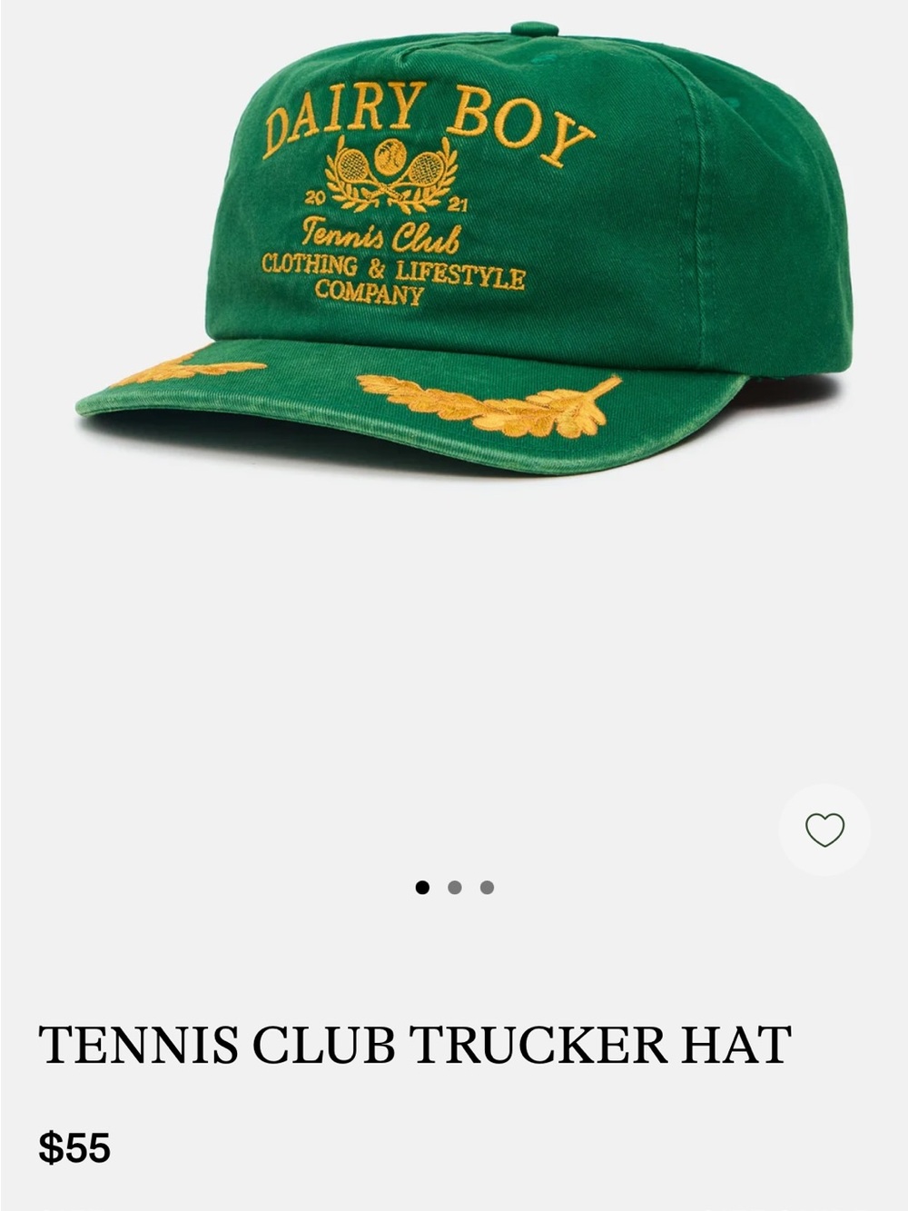 Dairy Boy Hat